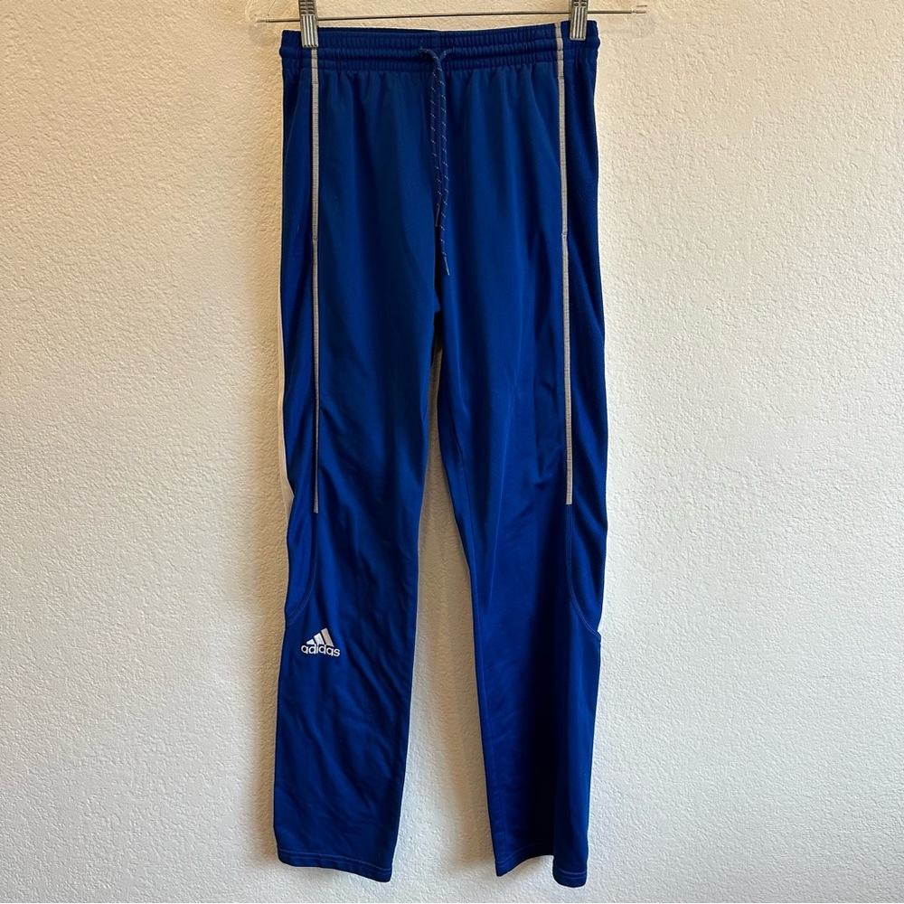 Blue Adidas sweatpants Climalite